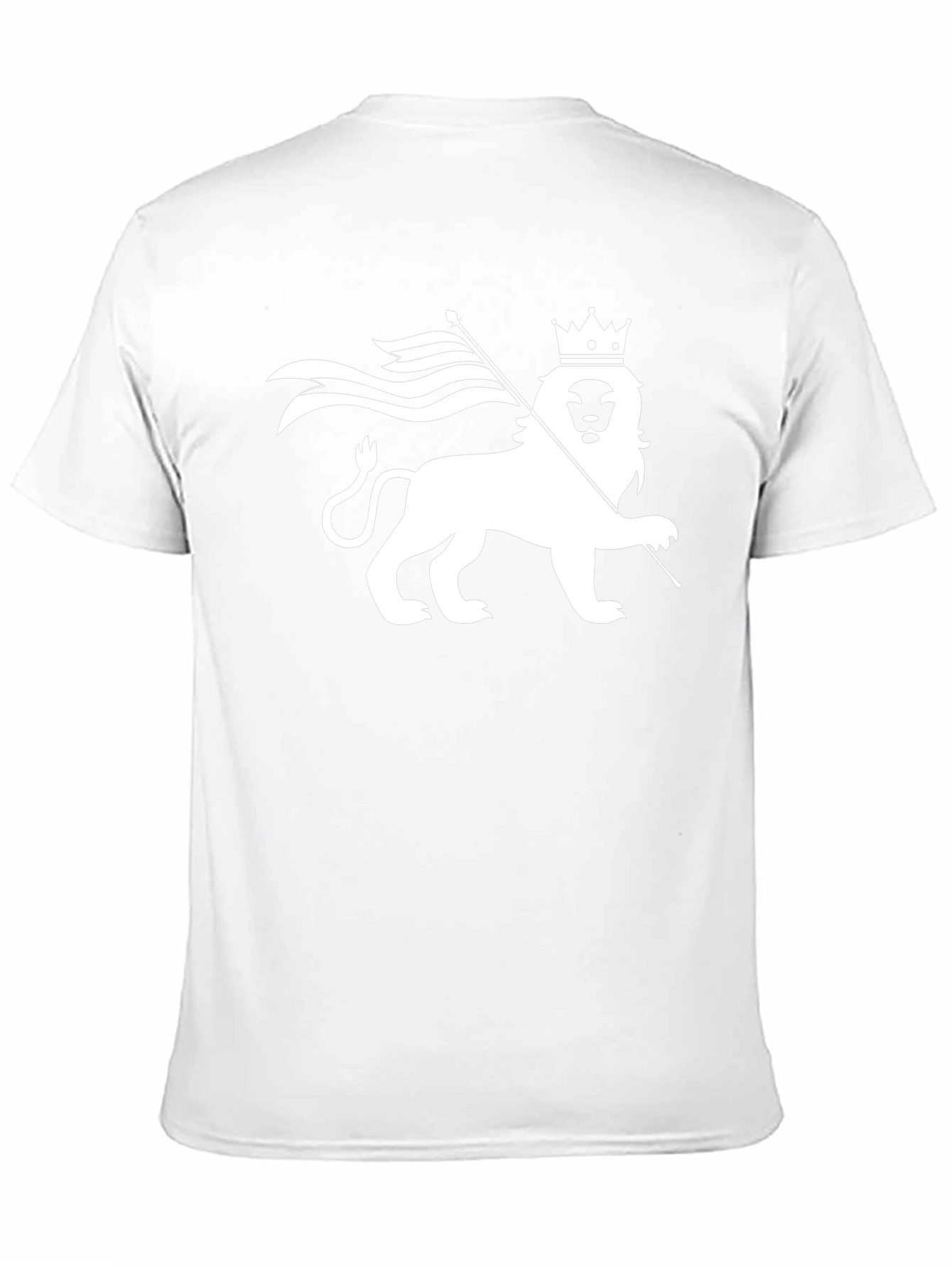 Lion Crown Graphic T-Shirt - Black