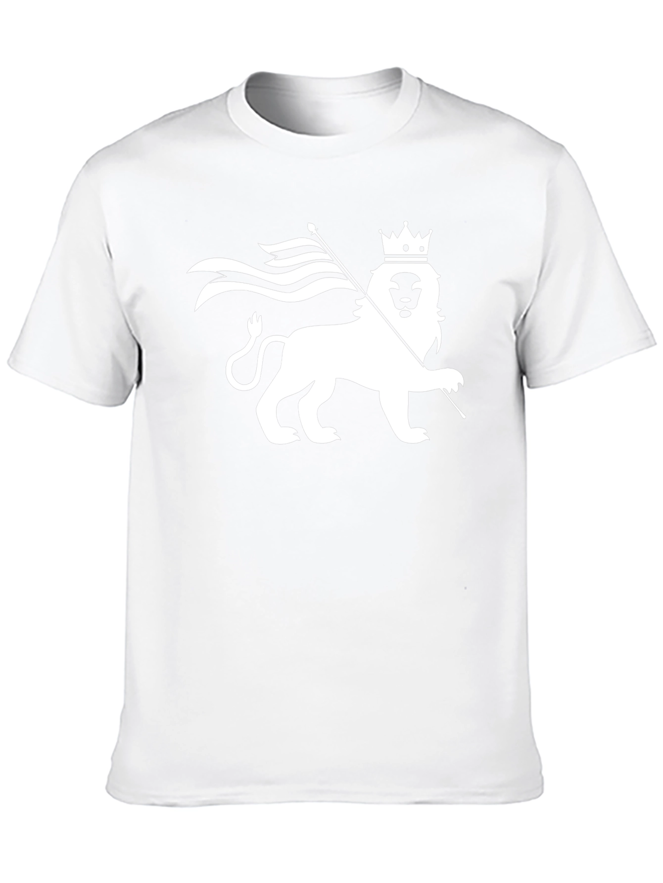 Lion Crown Graphic T-Shirt - Black