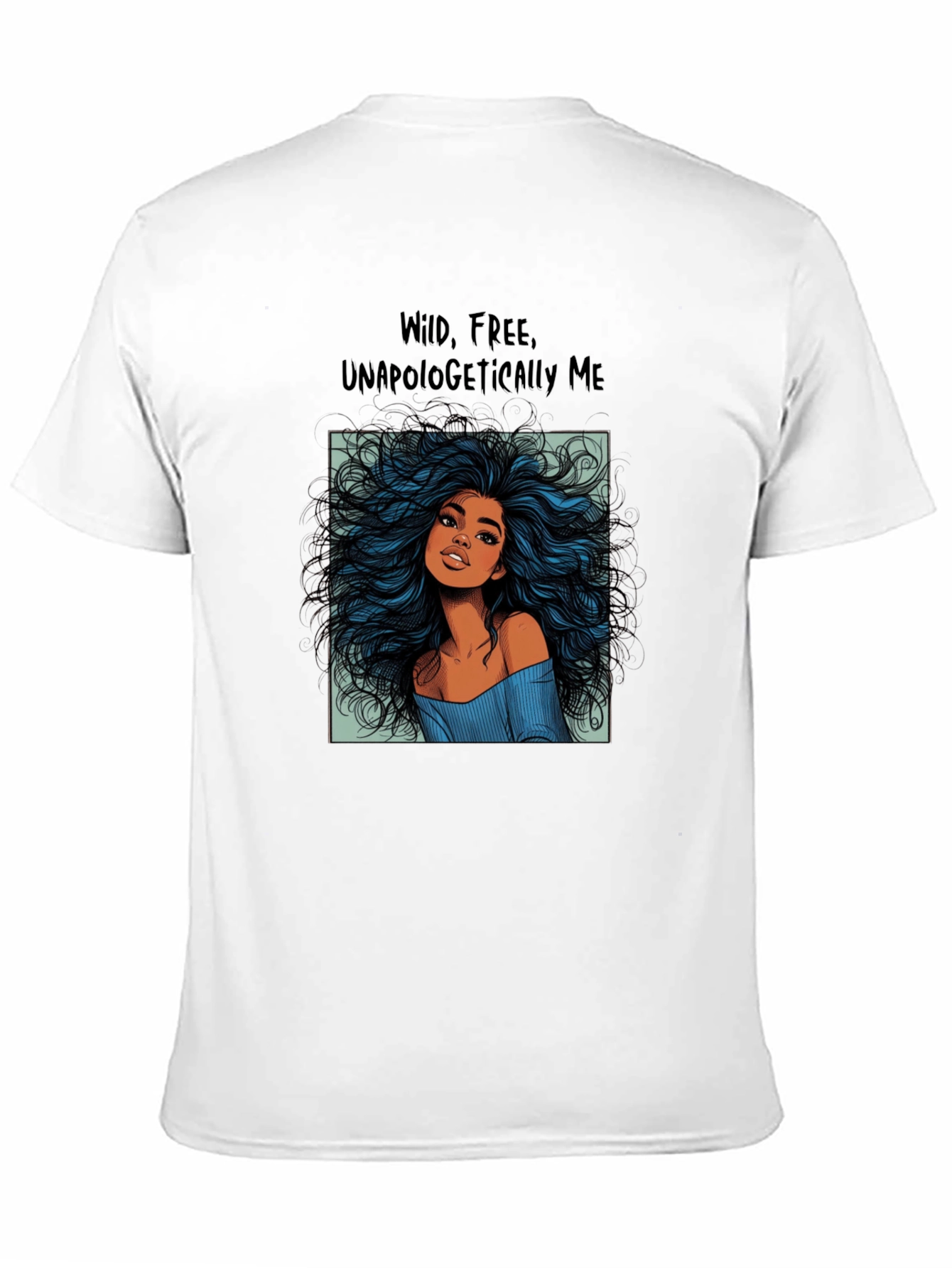 Wild Free Unapologetically Me Black T-Shirt
