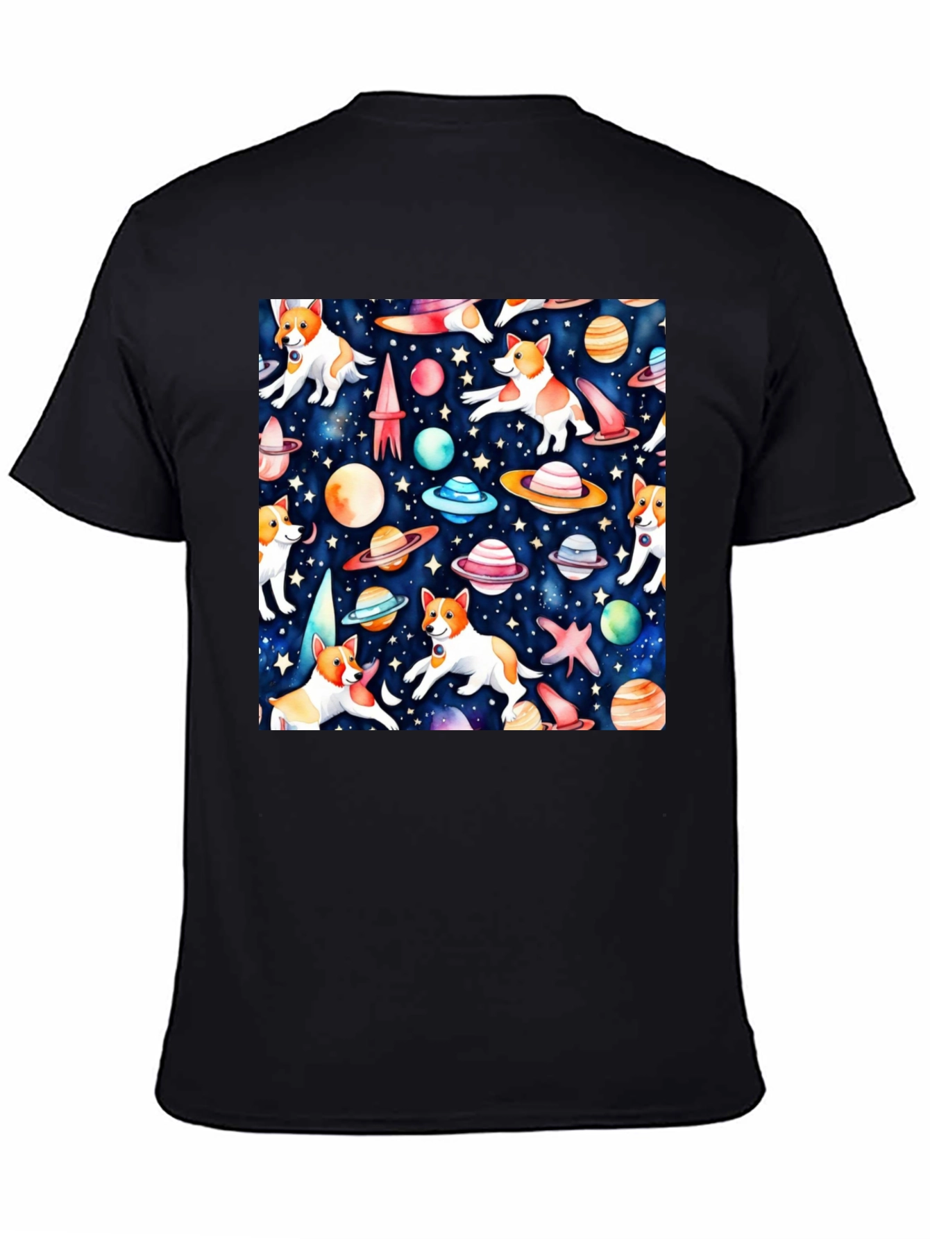 Space Dog T-Shirt - Unique Galaxy Design