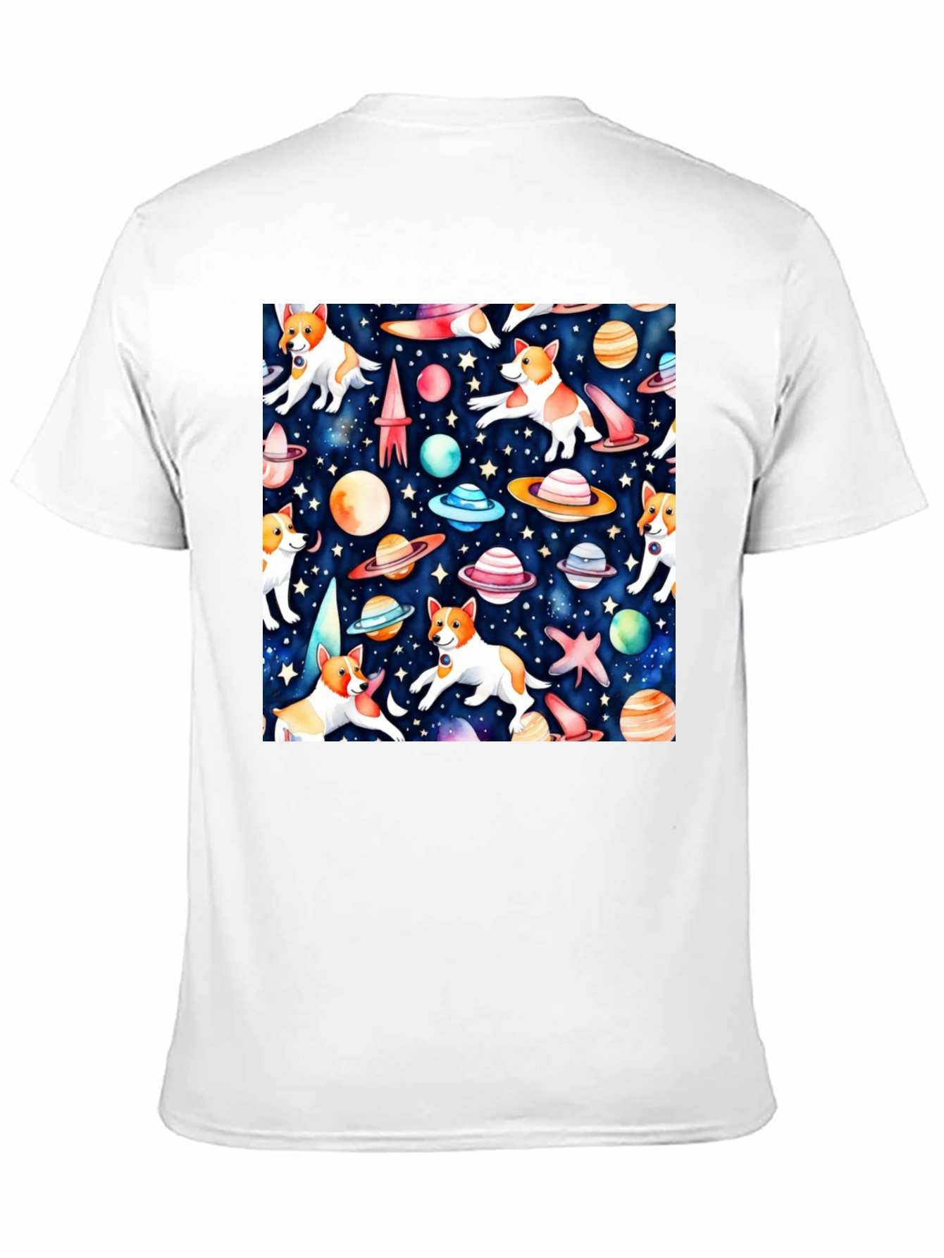Space Dog T-Shirt - Unique Galaxy Design