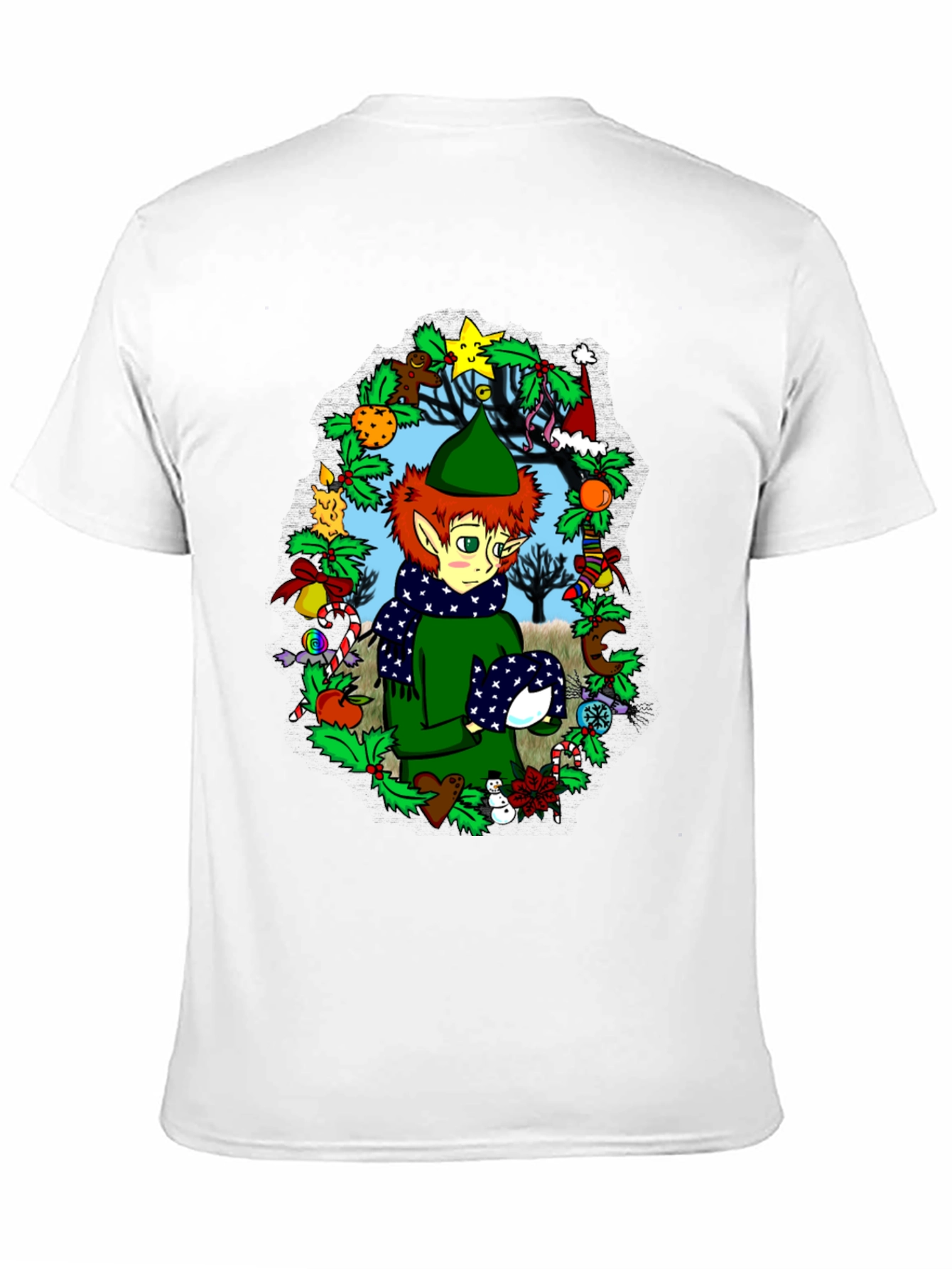 Festive Elf Christmas T-Shirt