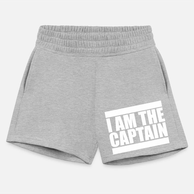 I Am The Captain Sailor Saying Text Quote Fun Logo