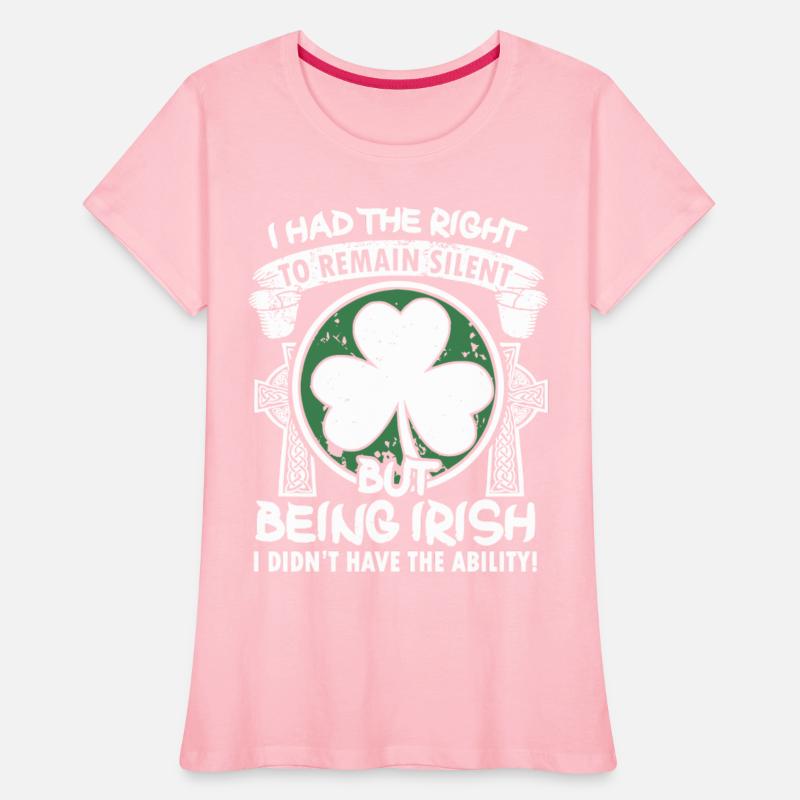 i had the right to remain silent but being irish i