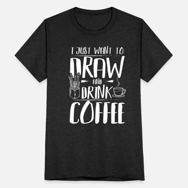 I just want to draw and drink coffee