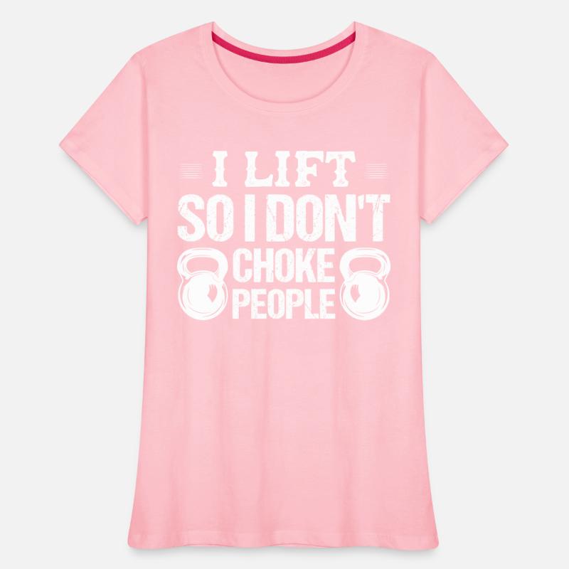 I Lift So I Don't Choke Workout Training Weight Li
