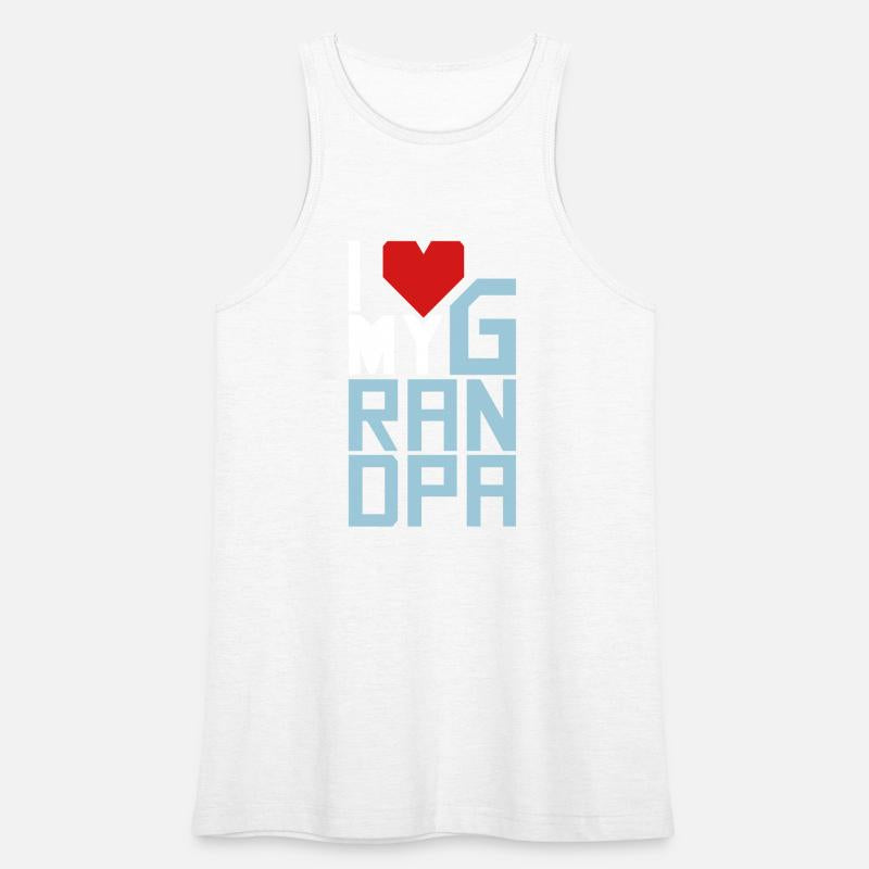 I Love my Grandpa Heart Quote Saying Text Logo