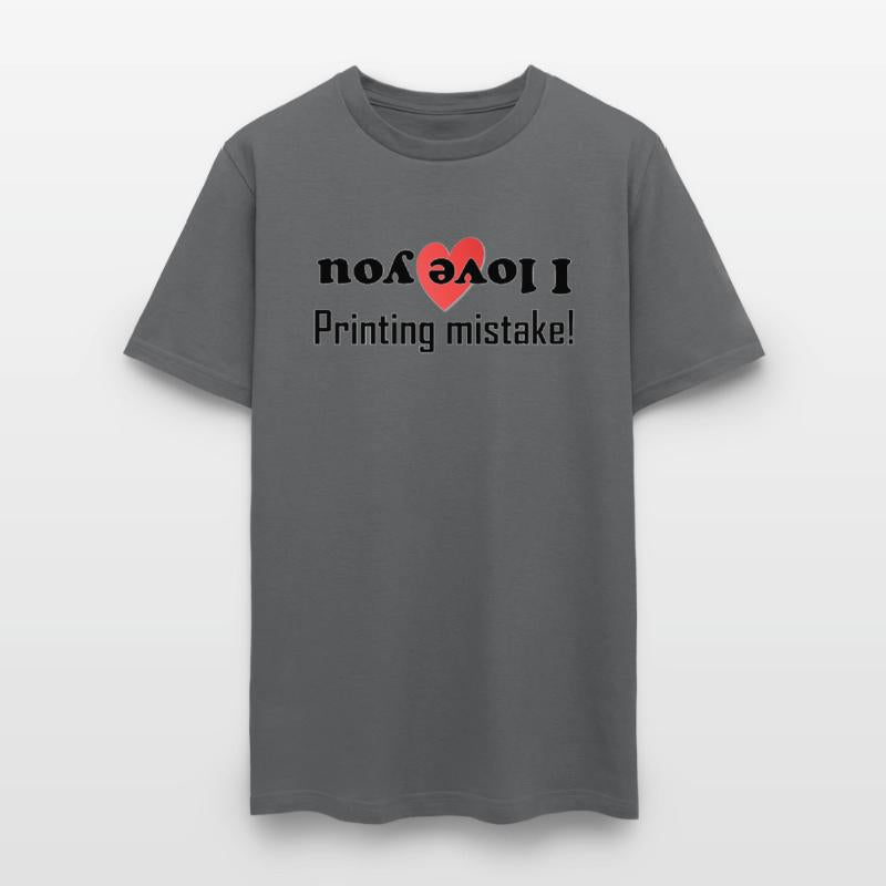 I love you, Printing Mistake !