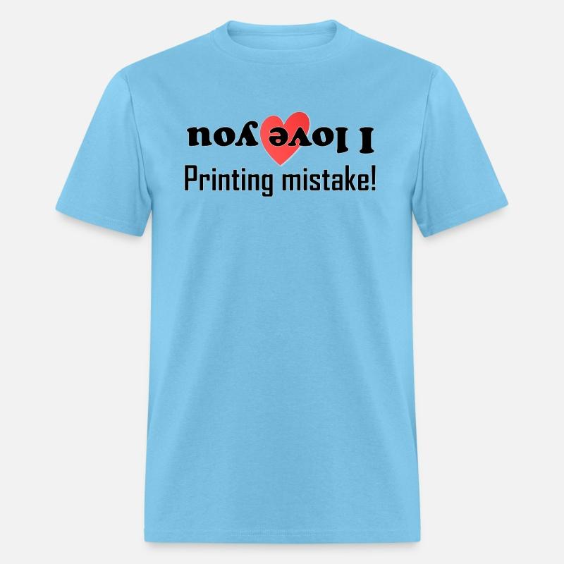 I love you, Printing Mistake !