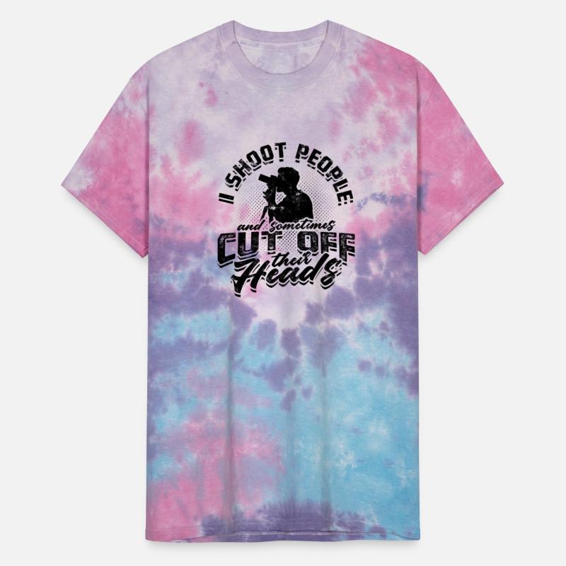 I shoot people and cut off their heads -