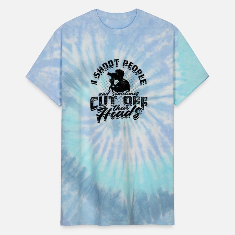 I shoot people and cut off their heads -