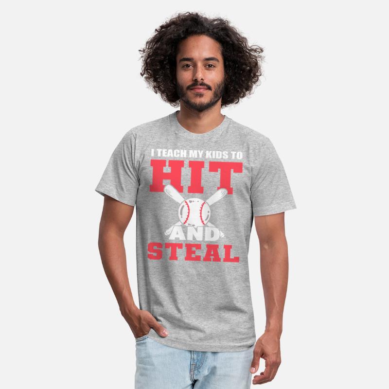 I Teach My Kids To Hit And Steal Baseball Player