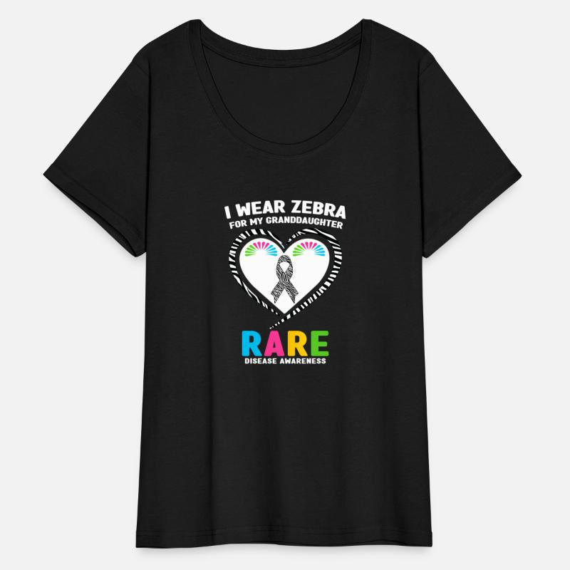 I Wear Zebra For My Granddaughter Rare Disease