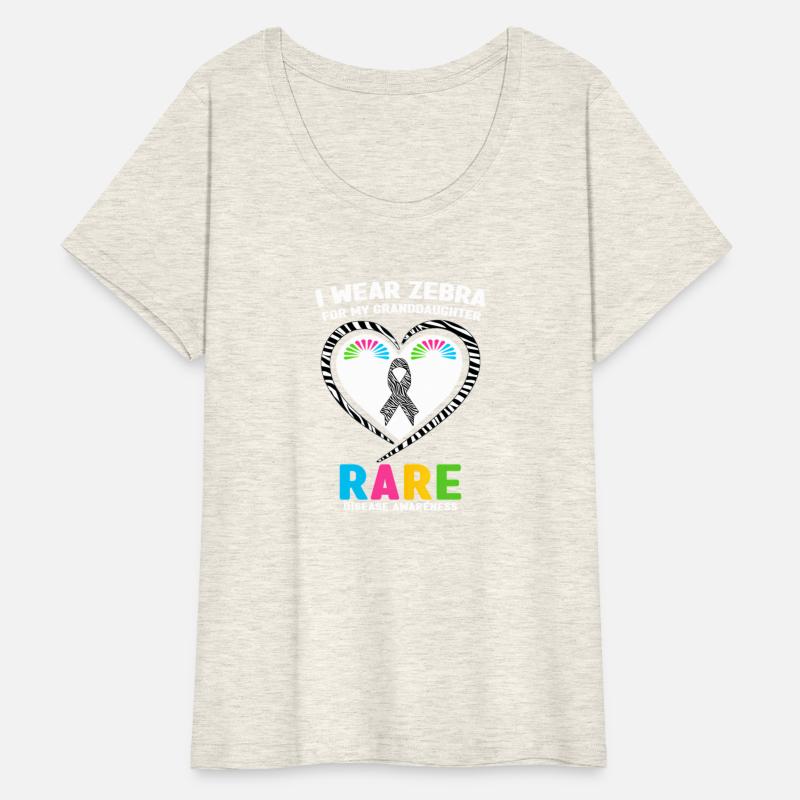 I Wear Zebra For My Granddaughter Rare Disease