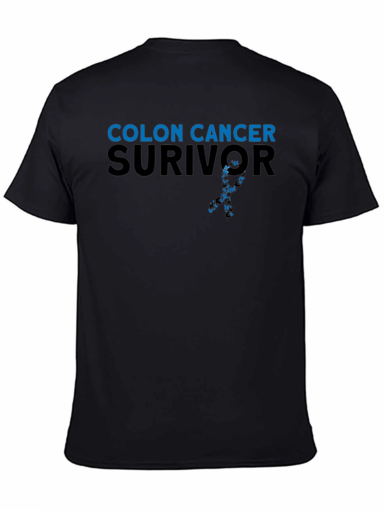 Colon Cancer Survivor Ribbon T-Shirt