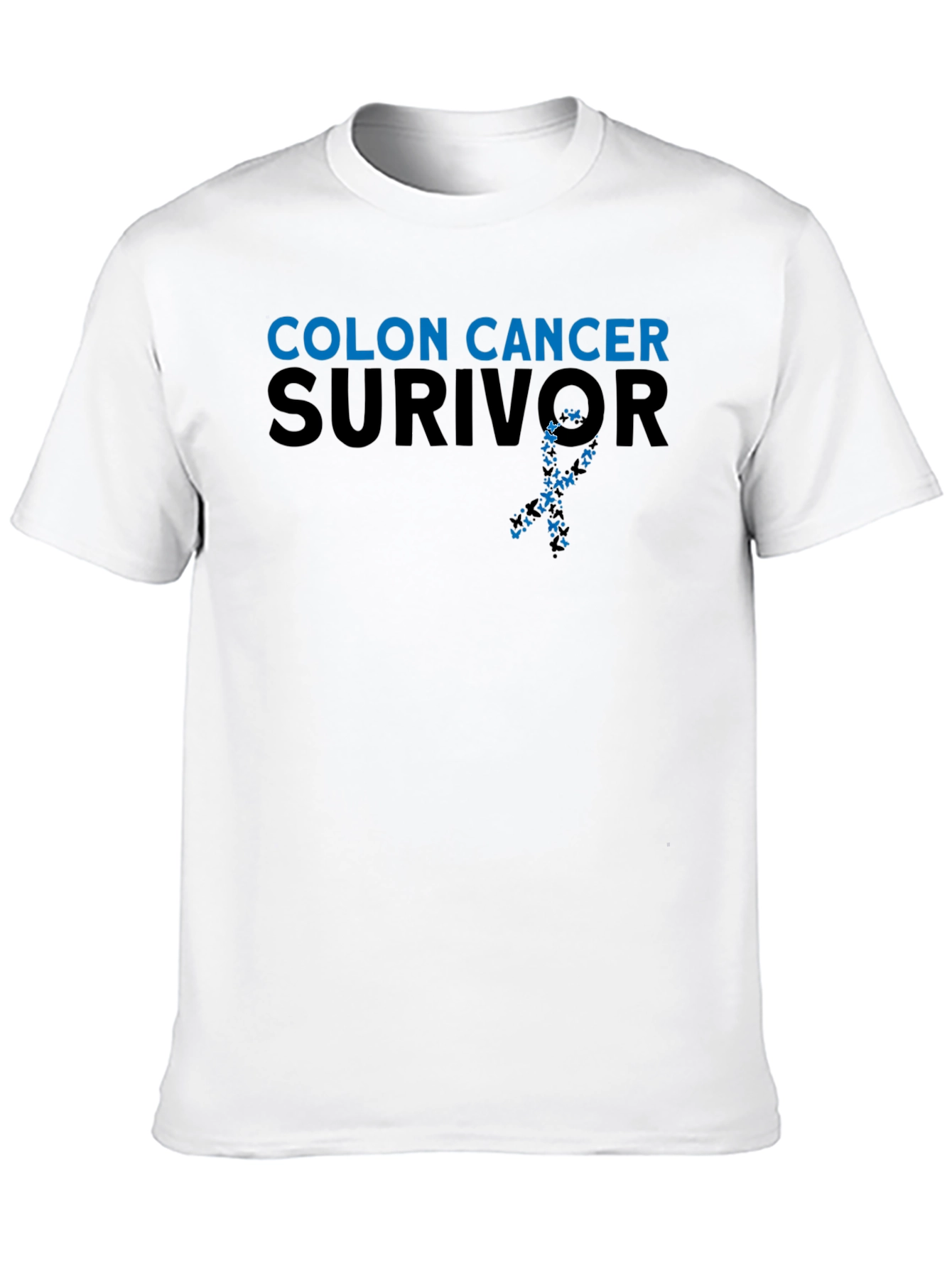 Colon Cancer Survivor Ribbon T-Shirt