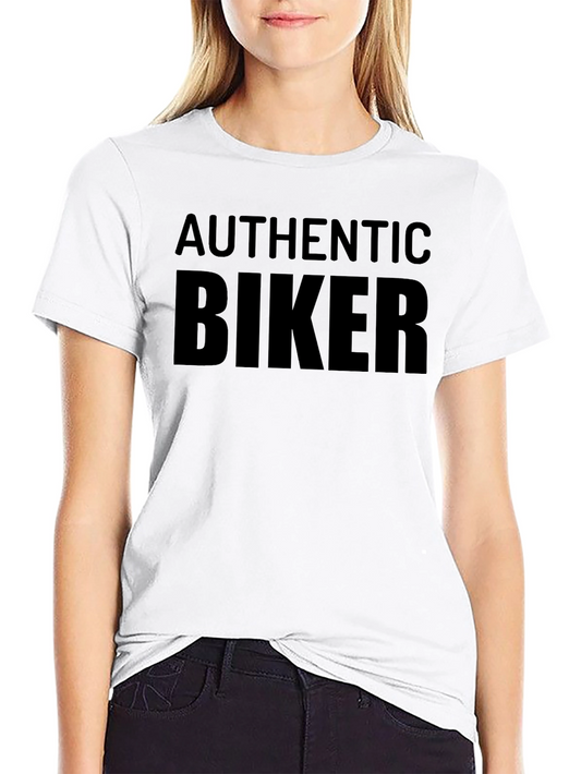 Authentic Biker Black T-Shirt