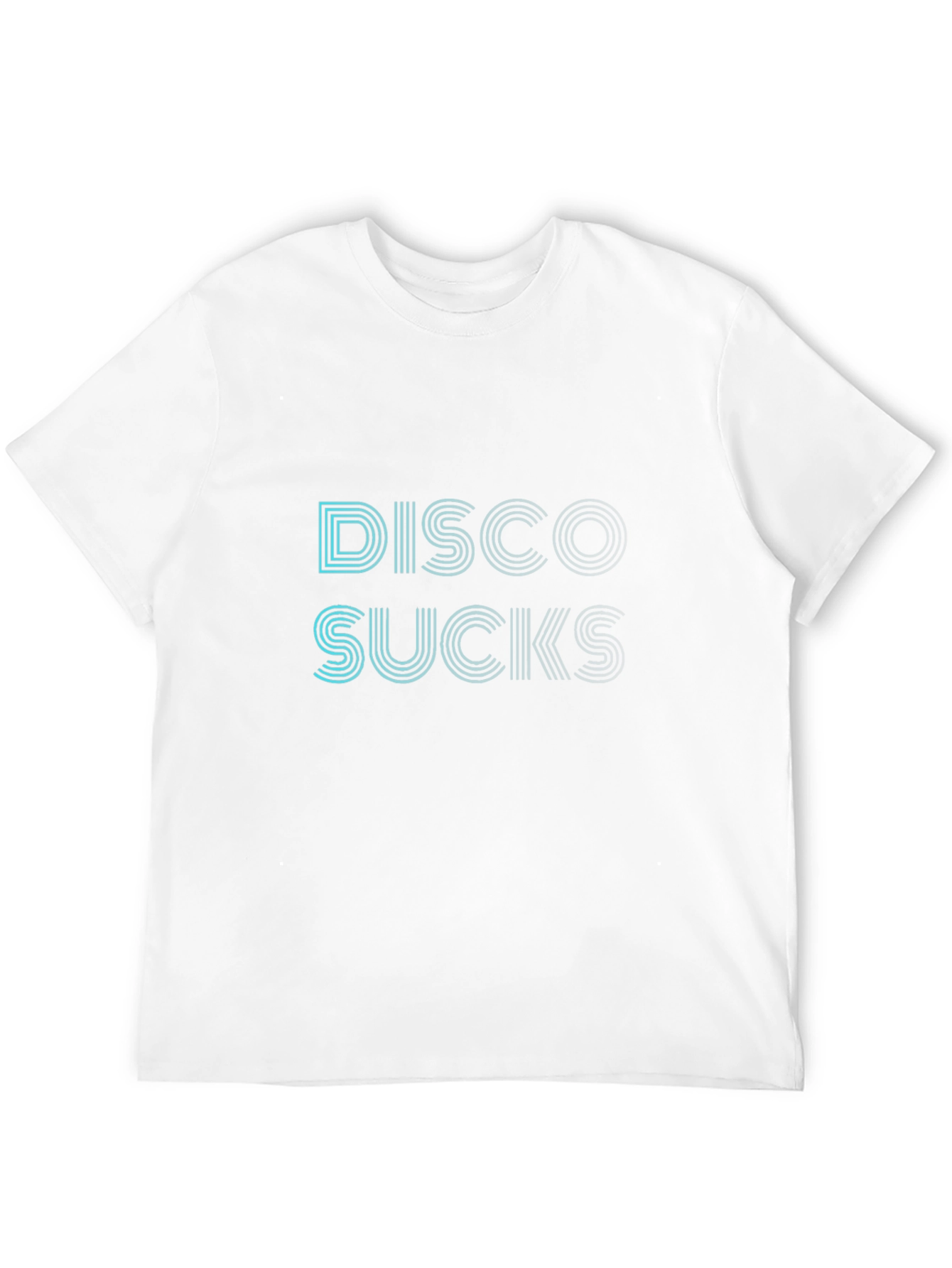 Disco Sucks Graphic T-Shirt - Retro Style Tee