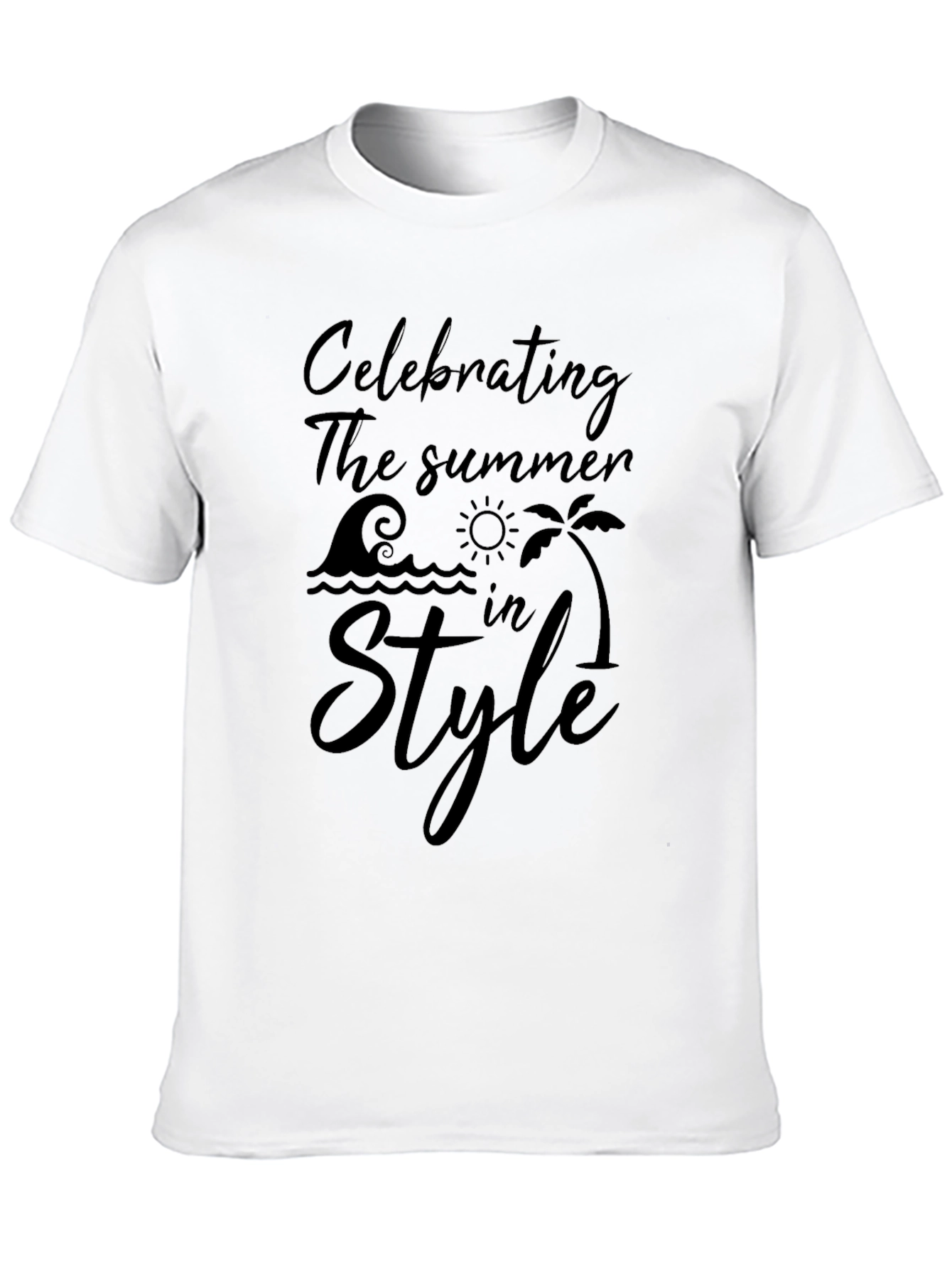 Summer Style Graphic Tee - Beach Vacation Ready