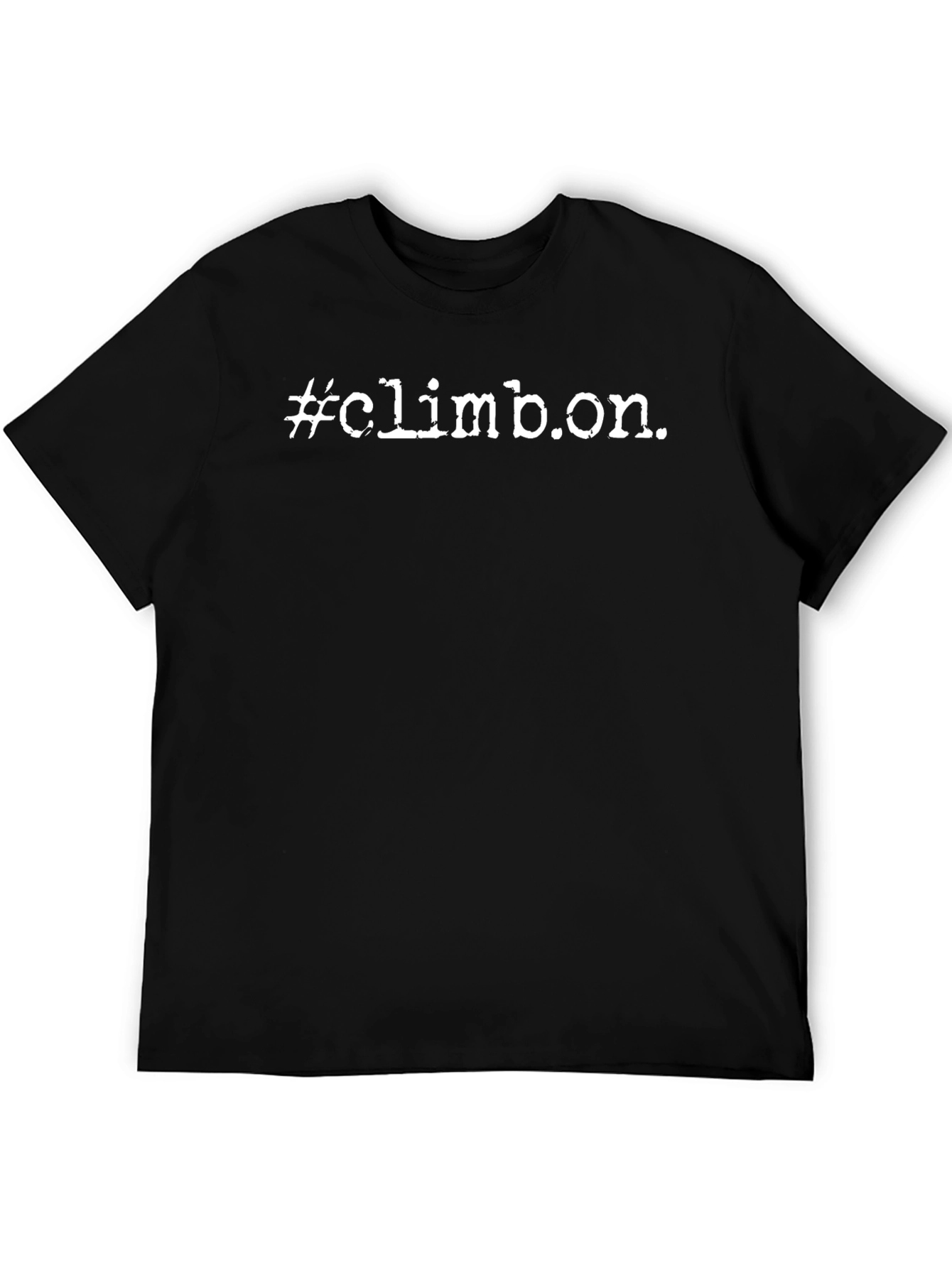 Climb On Graphic T-Shirt - Black