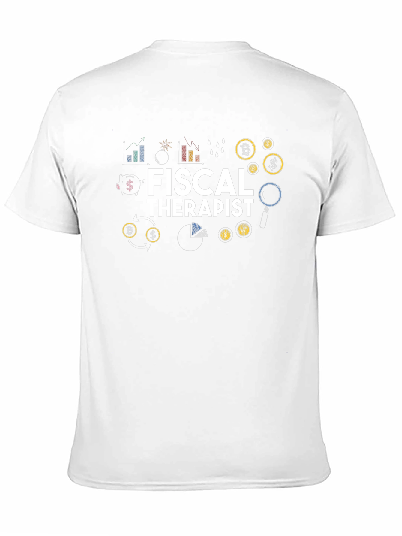 Fiscal Therapist Black Graphic T-Shirt