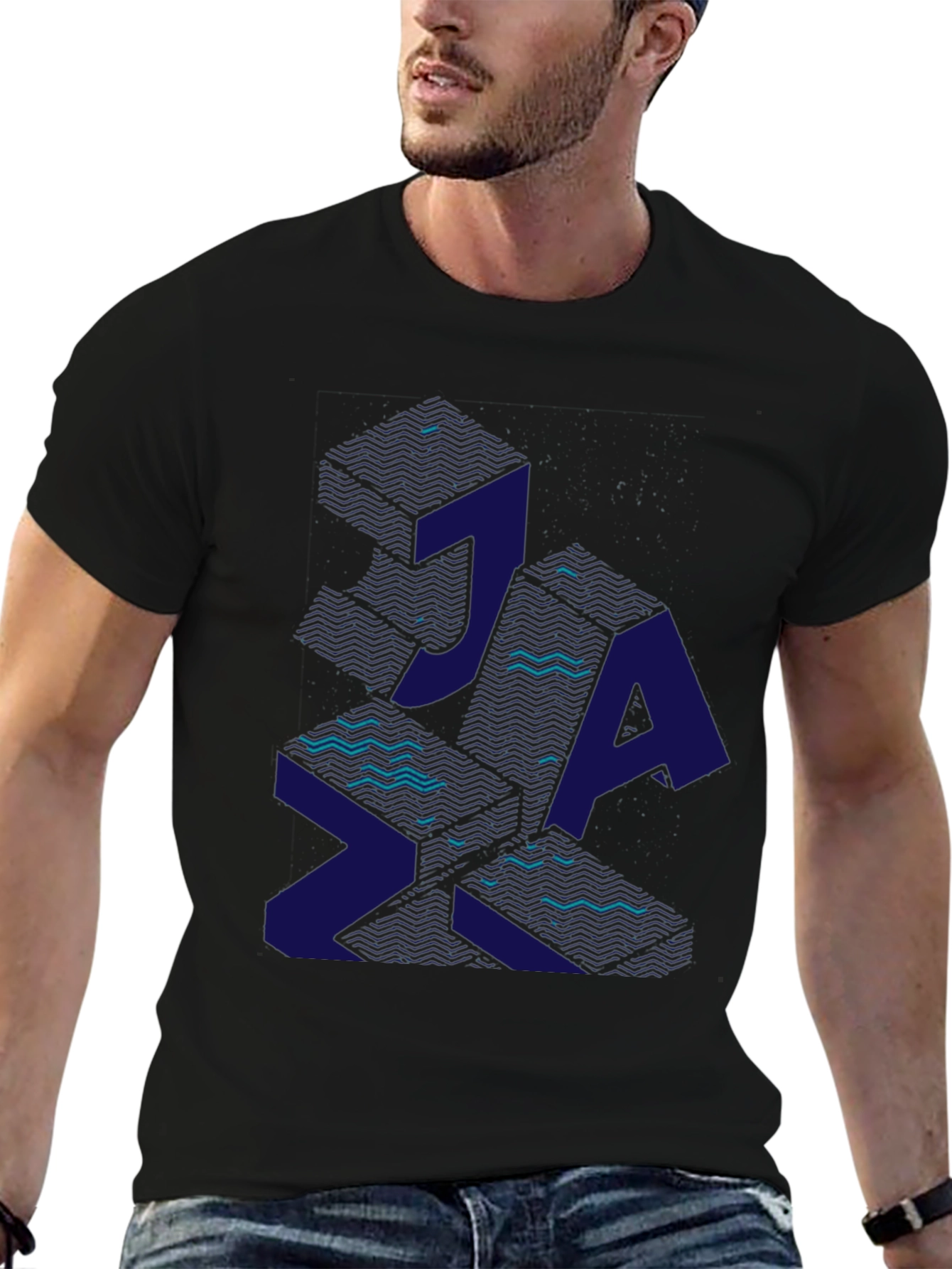 JAX Graphic Tee - Cool Artistic Design