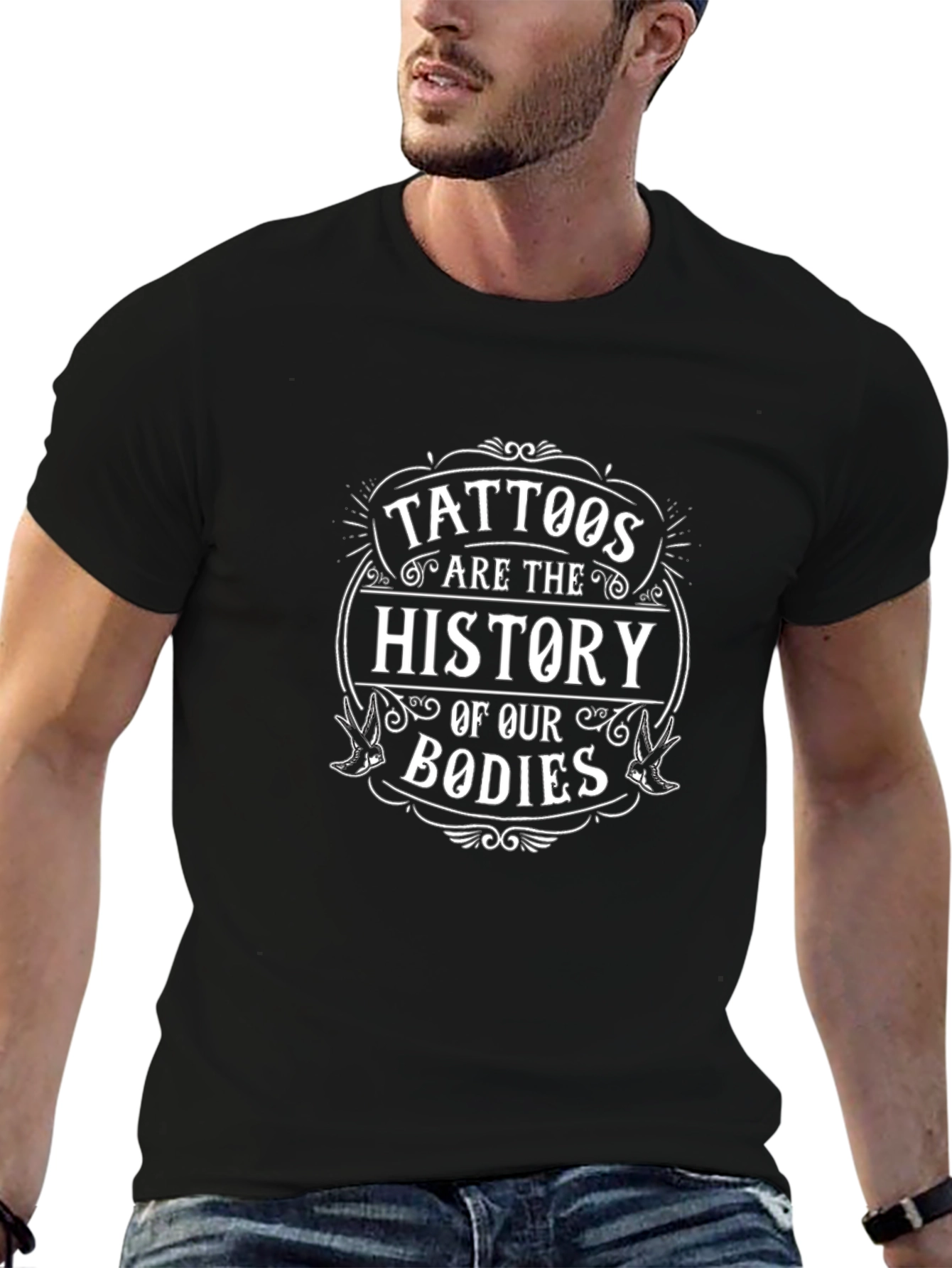 Tattoos are History Graphic Tee