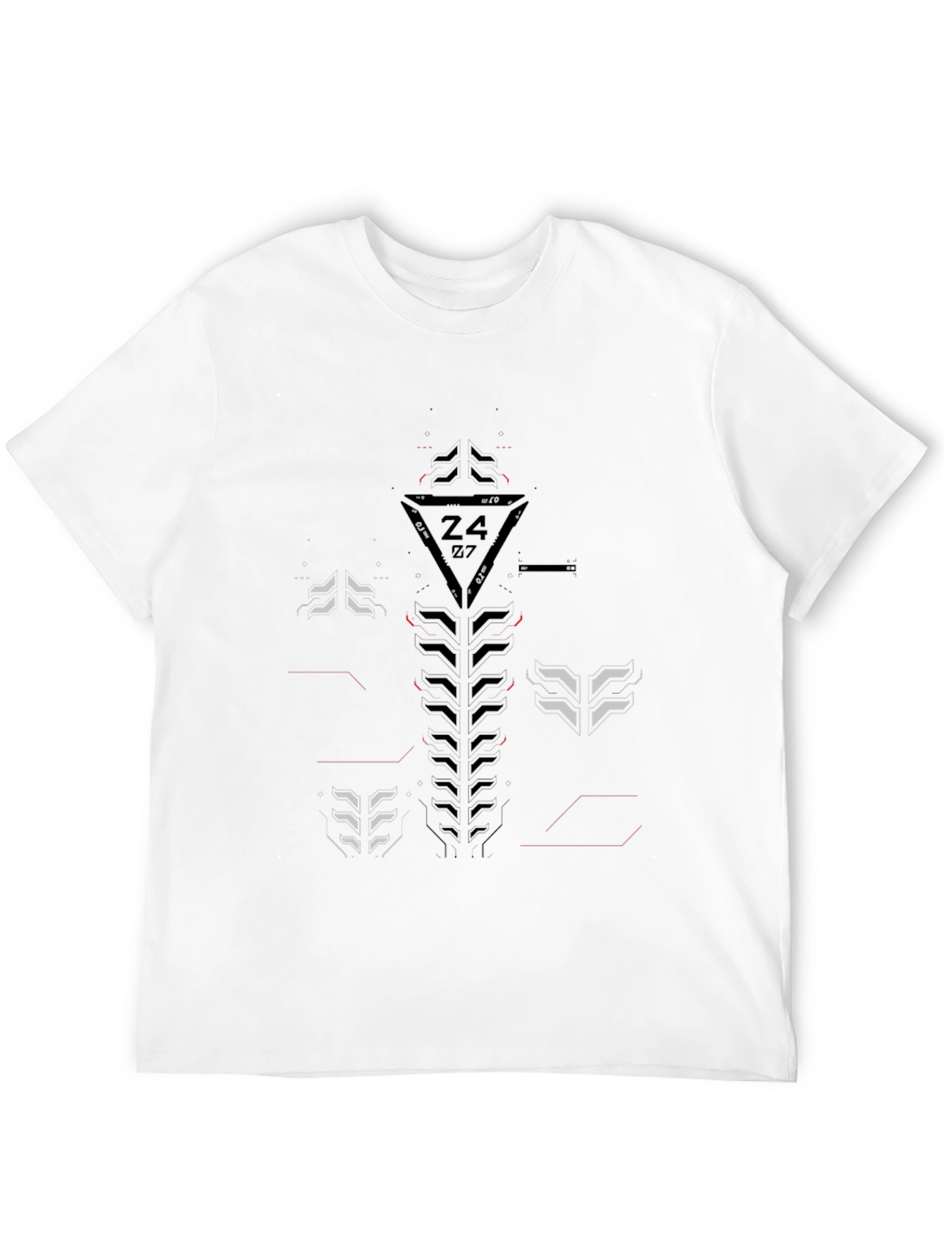 Cyberpunk Graphic Tee - Black