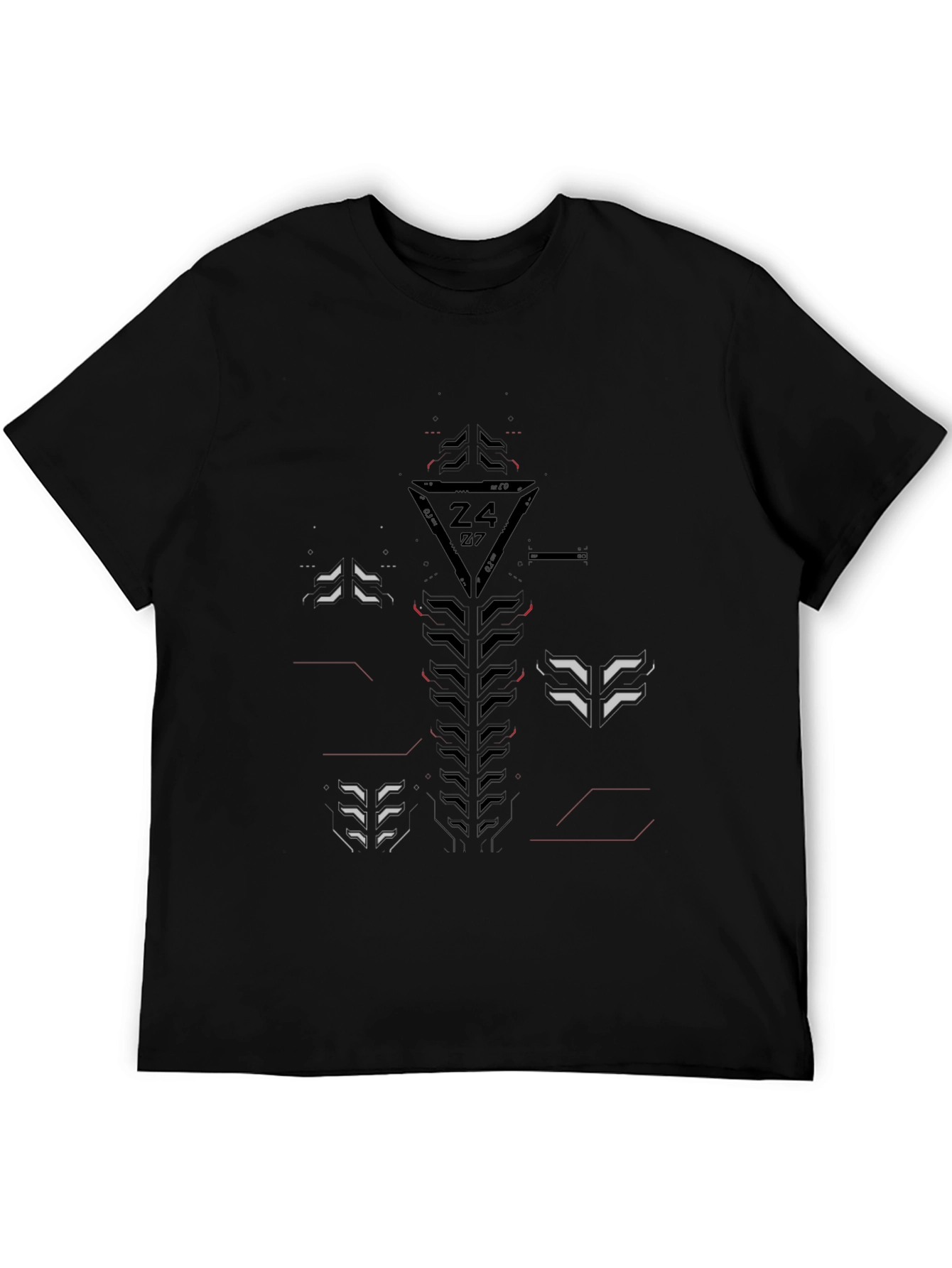 Cyberpunk Graphic Tee - Black
