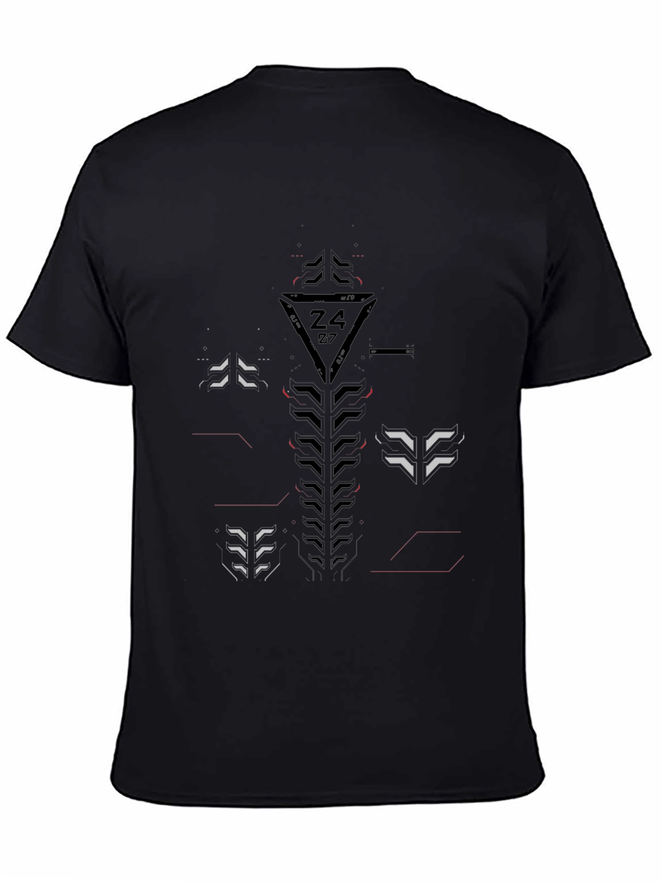 Cyberpunk Graphic Tee - Black