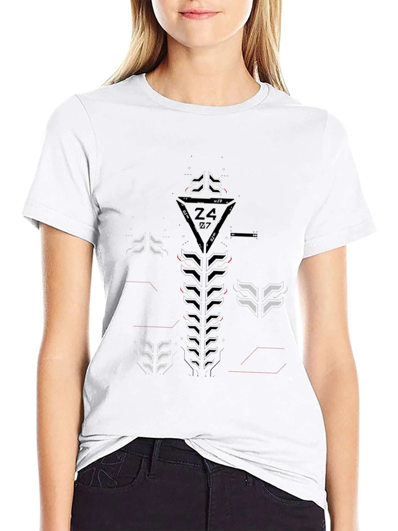 Cyberpunk Graphic Tee - Black