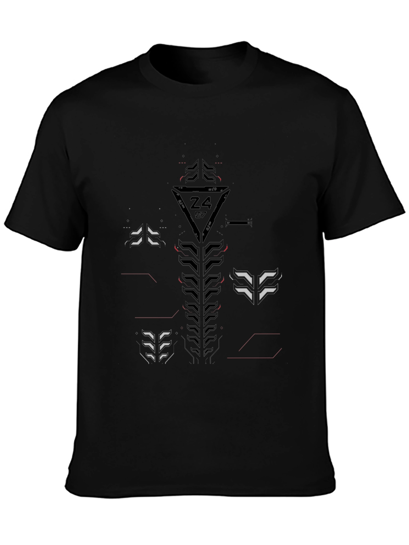 Cyberpunk Graphic Tee - Black
