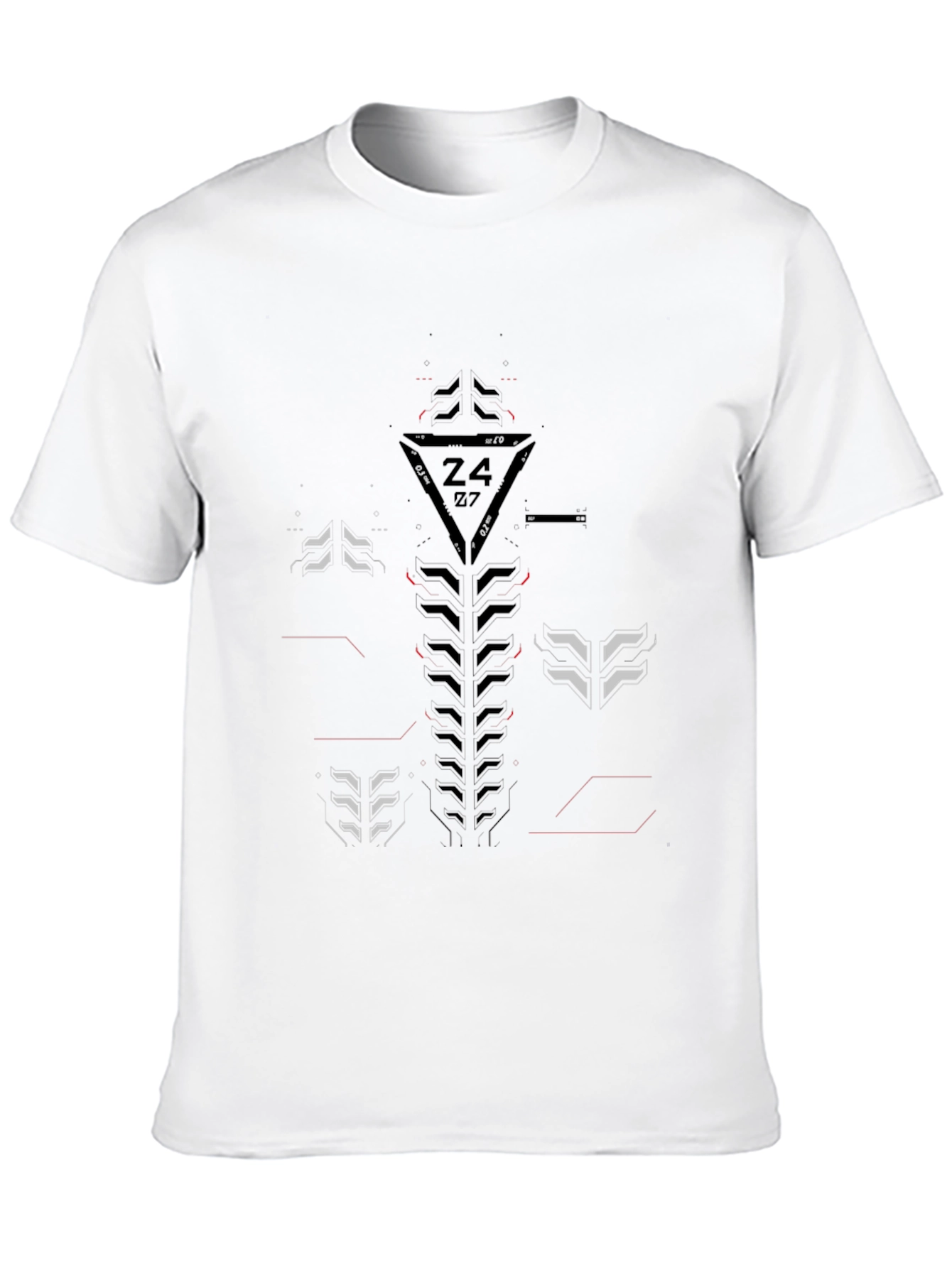 Cyberpunk Graphic Tee - Black
