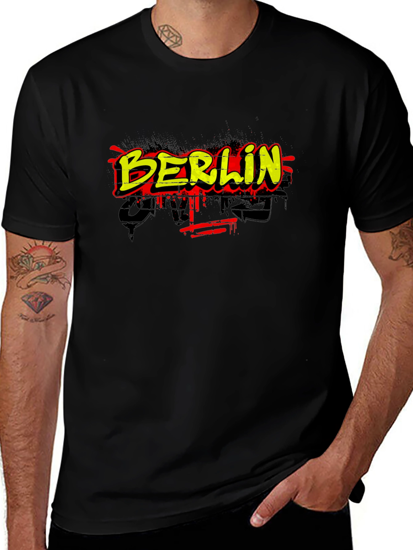 Berlin Graffiti T-Shirt - Urban Style