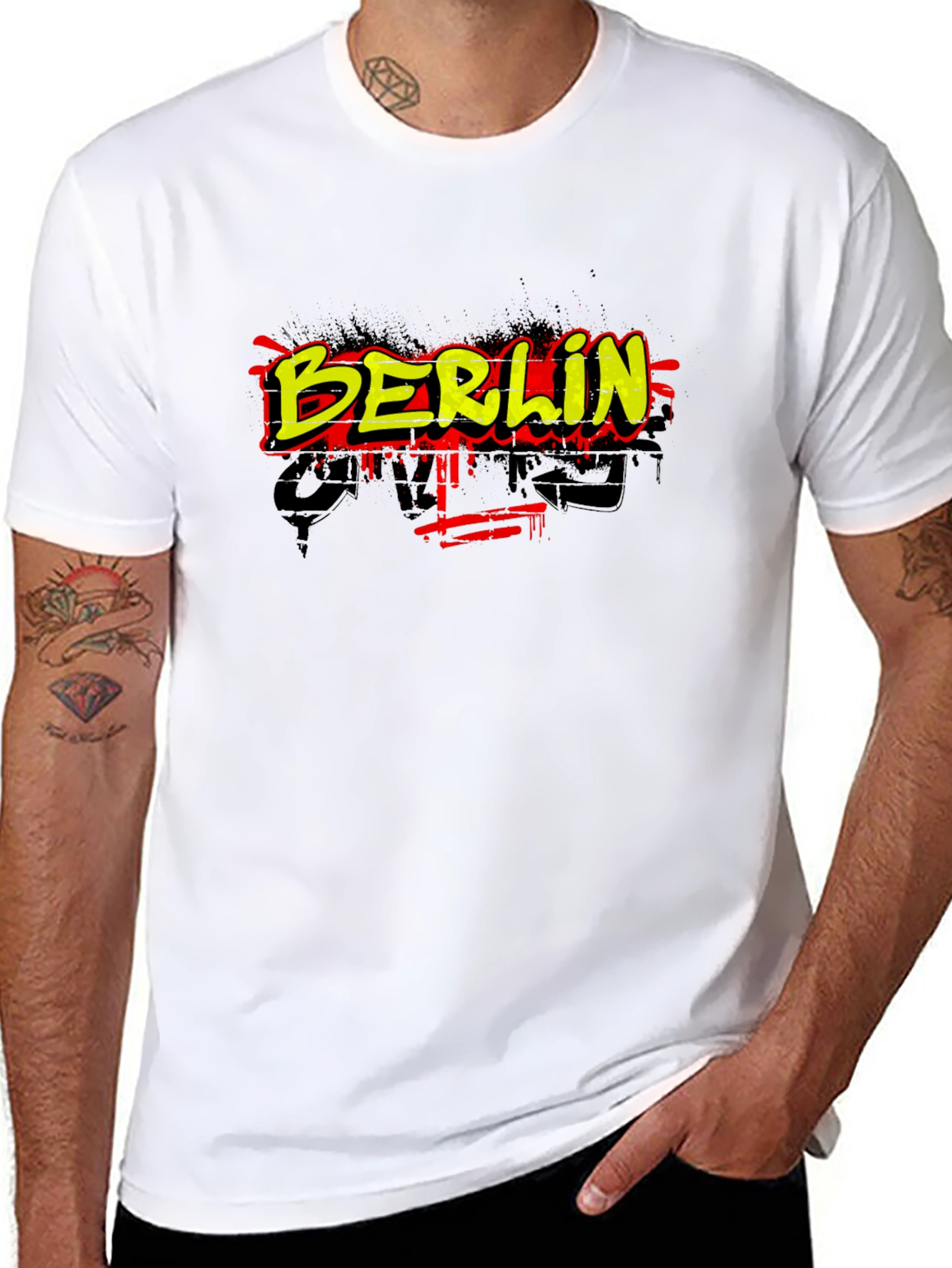 Berlin Graffiti T-Shirt - Urban Style