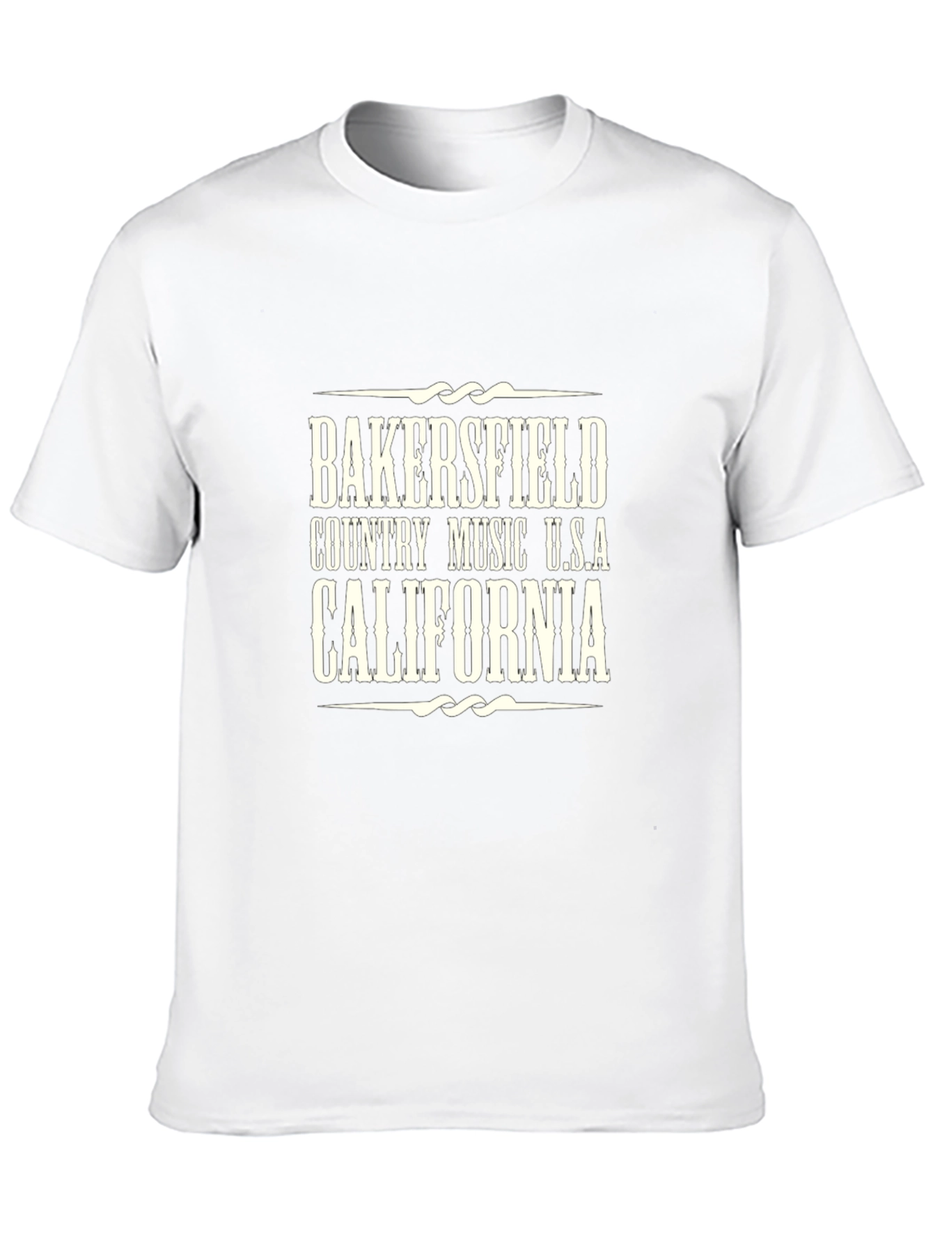 Bakersfield California Country Music USA T-Shirt