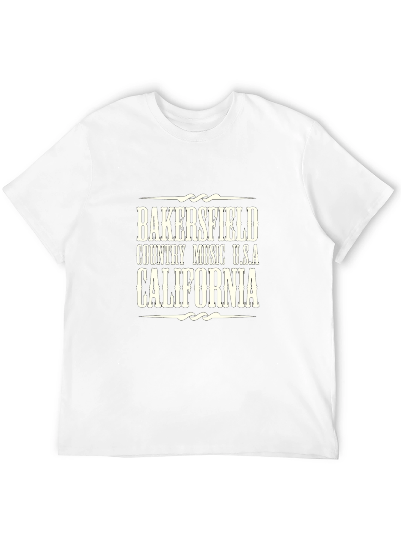 Bakersfield California Country Music USA T-Shirt