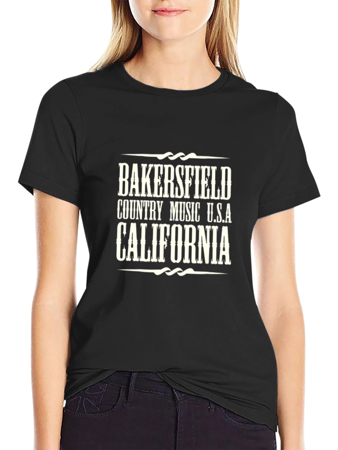 Bakersfield California Country Music USA T-Shirt