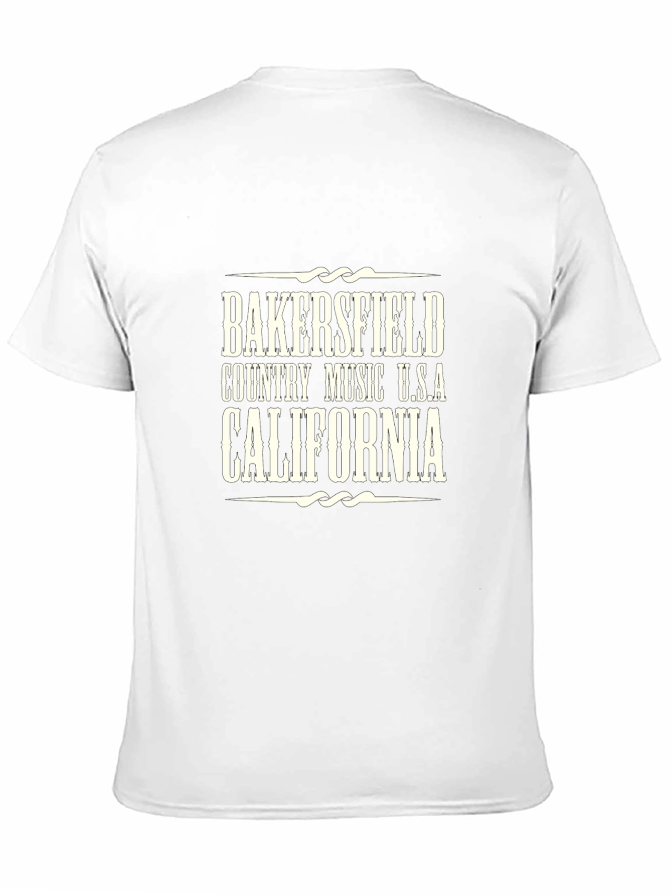 Bakersfield California Country Music USA T-Shirt