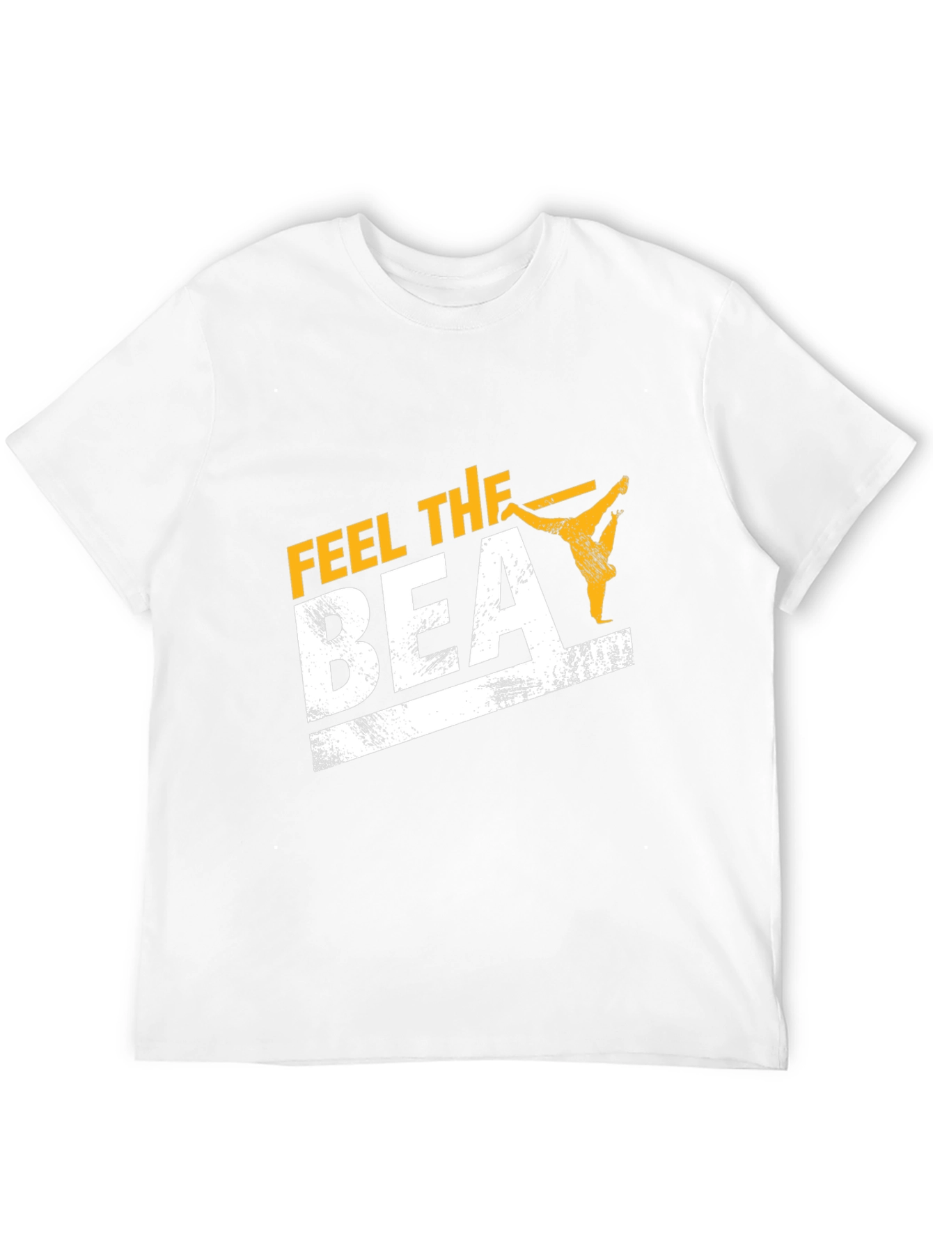 Feel the Beat Black Graphic Tee