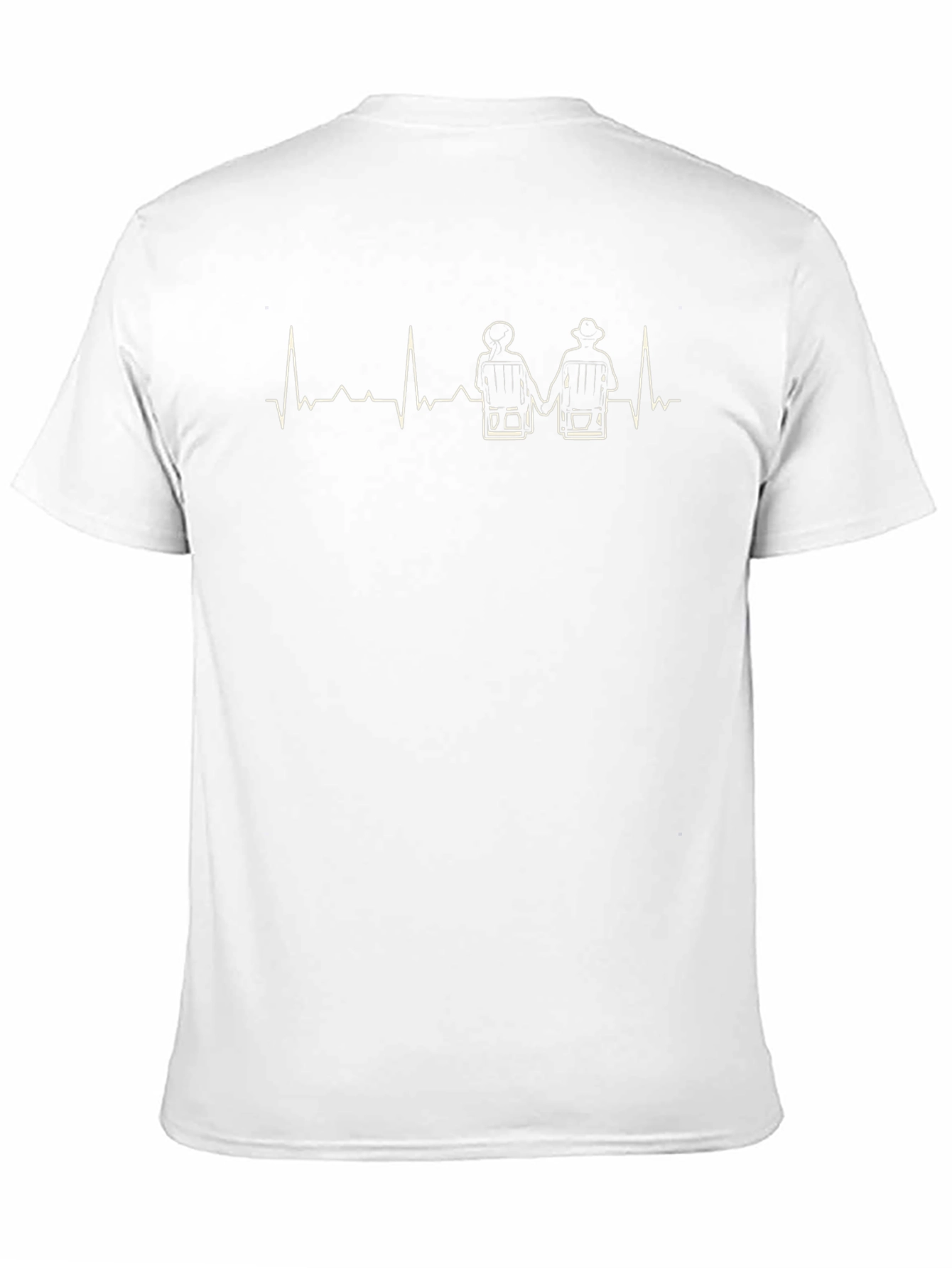 Fishermen Heartbeat T-Shirt - Love Fishing Tee