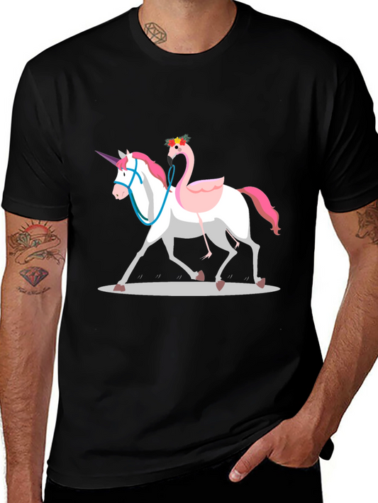 Unicorn & Flamingo T-Shirt