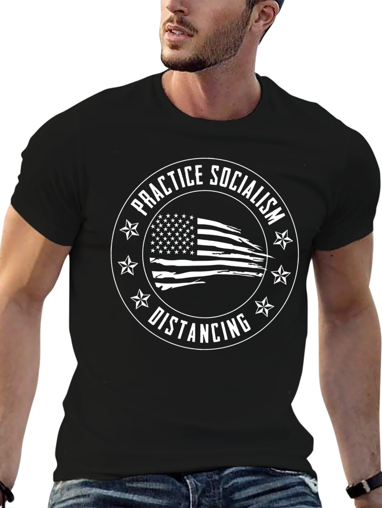 Practice Socialism Distancing T-Shirt