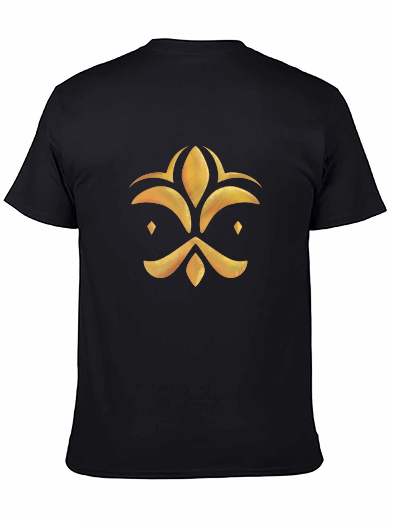 Golden Emblem Black T-Shirt
