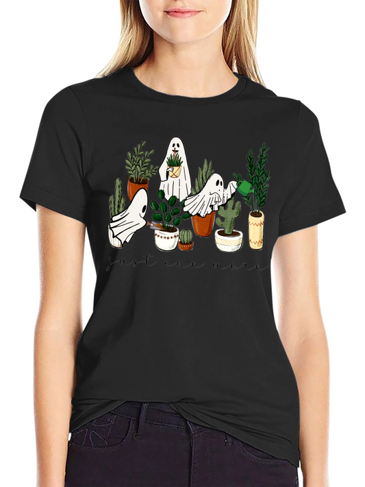 Ghost Plant Lover T-Shirt: Just One More Plant Tee