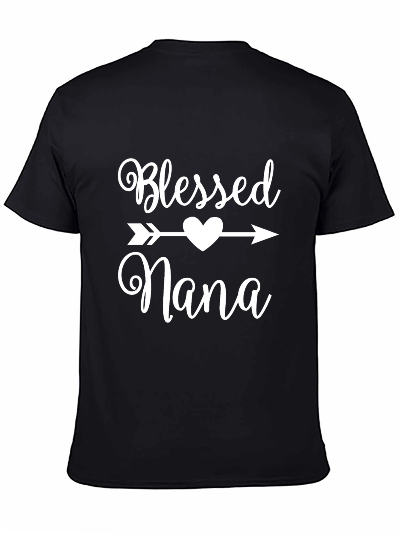 Blessed Nana T-Shirt - Heart Arrow Design