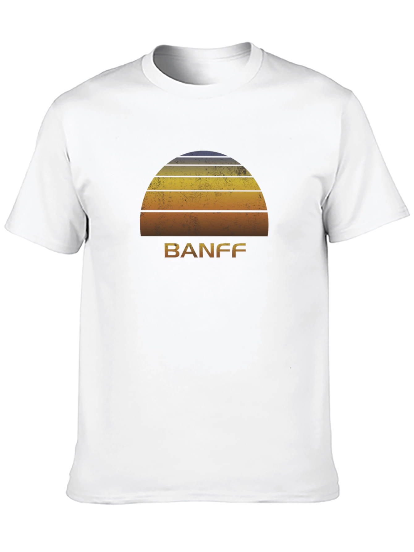 Banff Retro Sunset T-Shirt - Graphic Tee