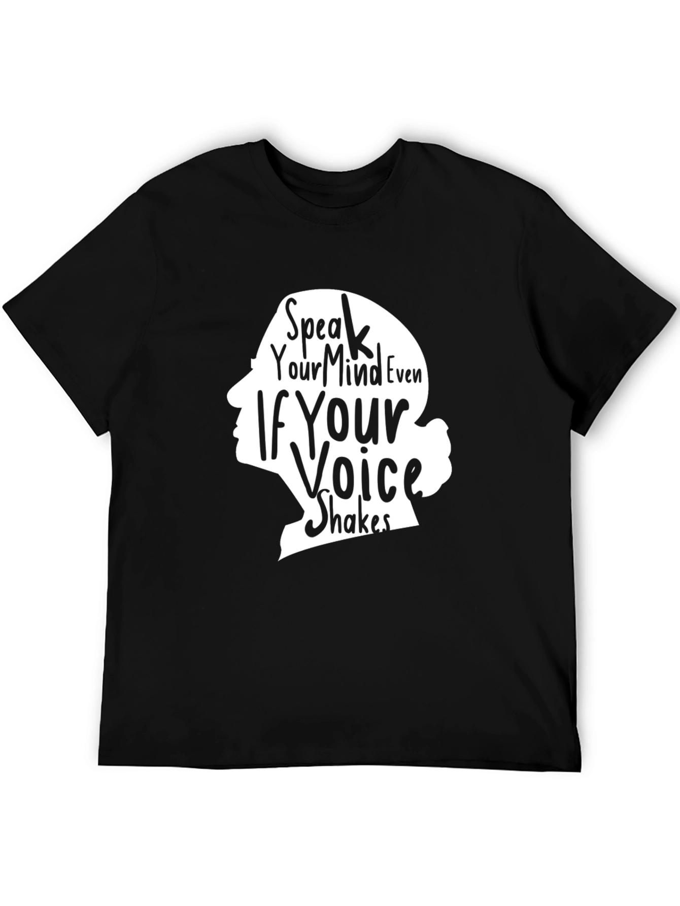 Speak Your Mind Graphic Tee - Empowering Comfort