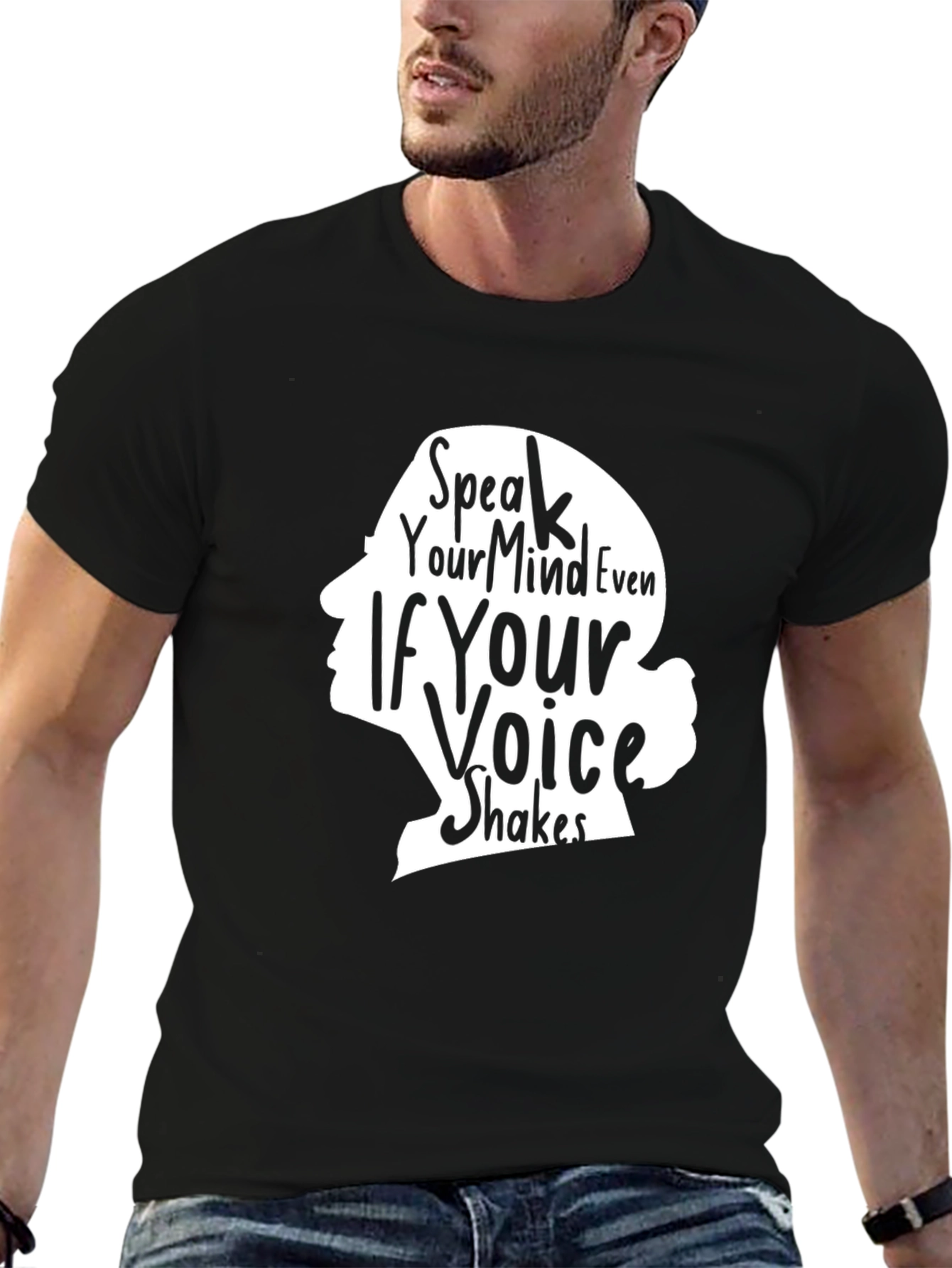 Speak Your Mind Graphic Tee - Empowering Comfort