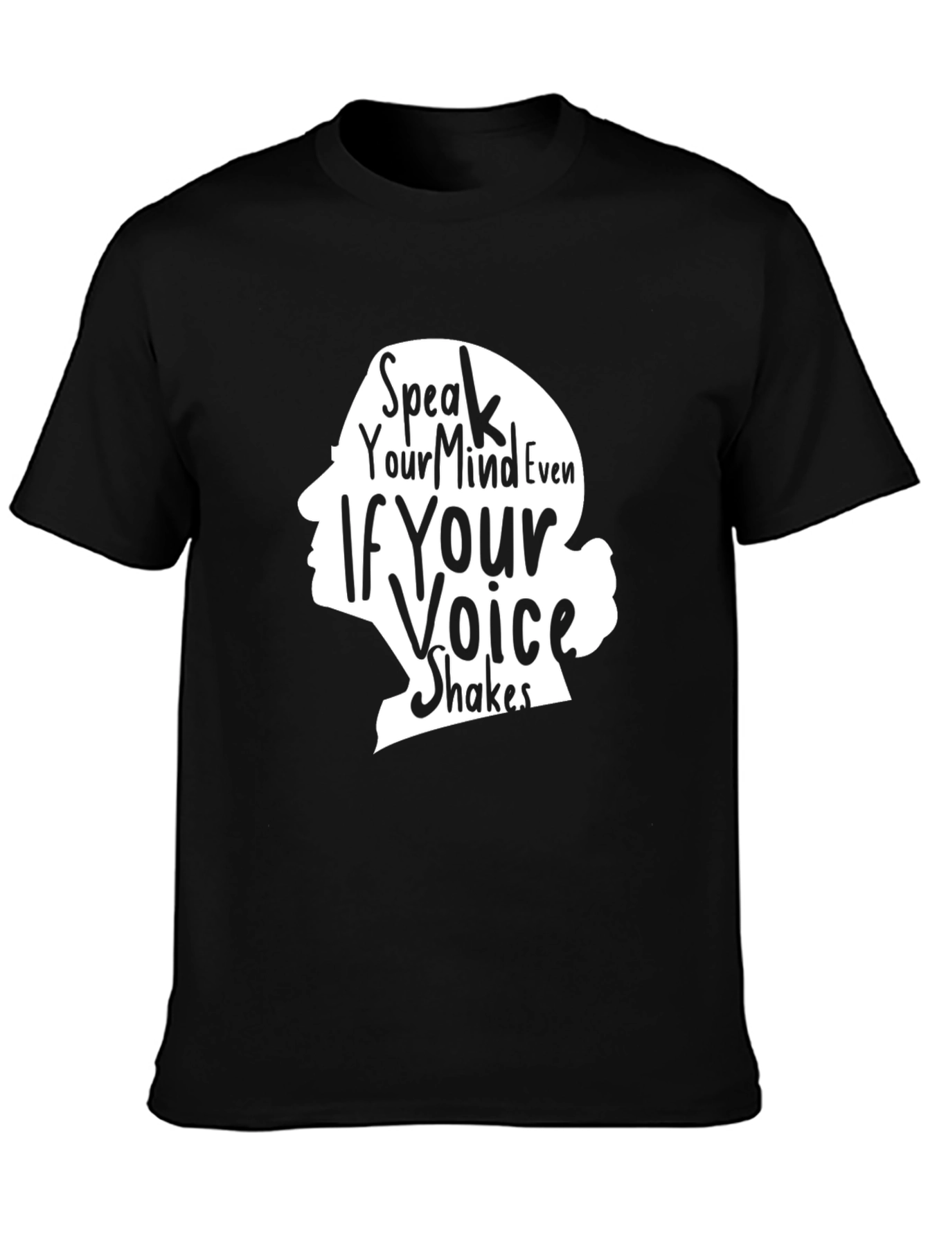 Speak Your Mind Graphic Tee - Empowering Comfort